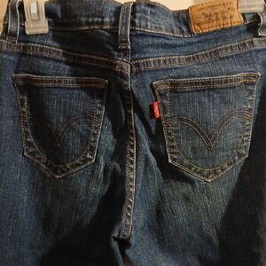 Levi's Blue Flare & Wide Leg Jeans